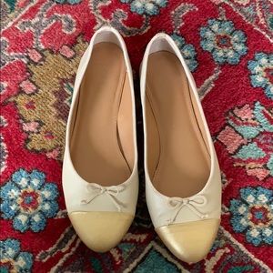 J. Crew Cap Toe Flats